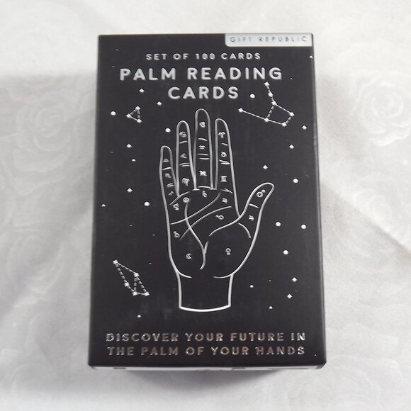 Set of 100 Palm Reading Cards by Gift Republic - Picture 1 of 4